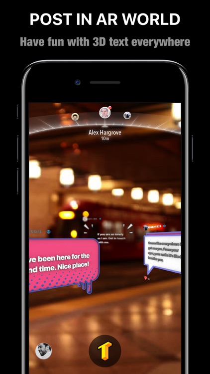 TextHere – AR posts everywhere