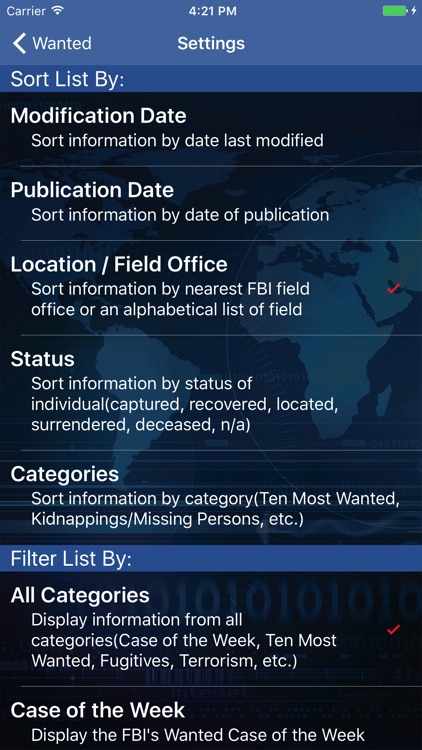 FBI Wanted screenshot-4