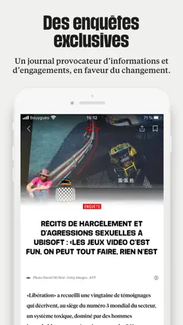 Game screenshot Libération: Info et Actualités mod apk