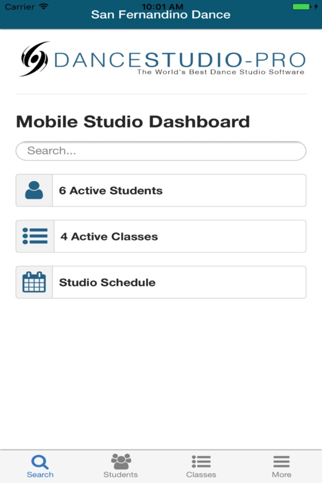 DanceStudio-Pro Studio Manager screenshot 2