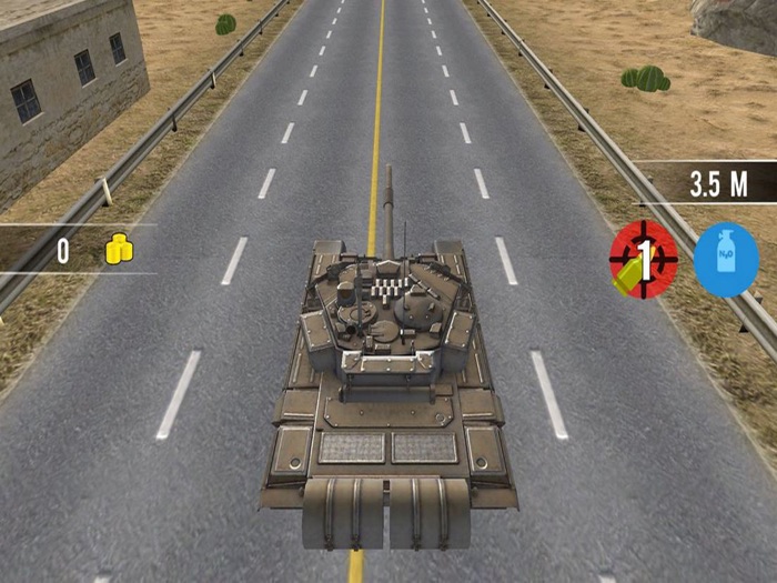 Crazy Tank Traffic Speed