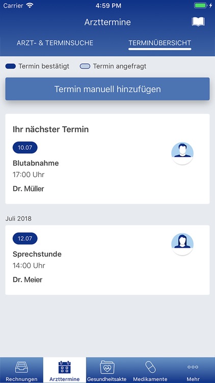 "Meine Gesundheit von AXA"