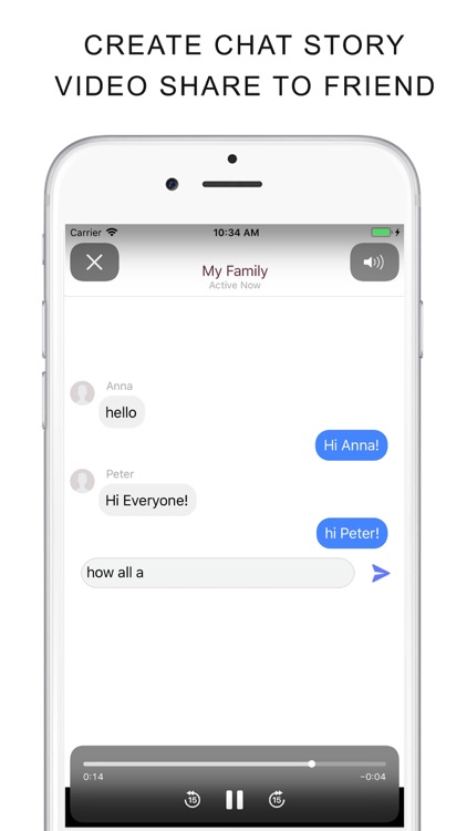 Fake Chat Story Video Creater