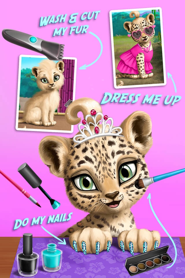 Baby Jungle Animal Hair Salon screenshot 4