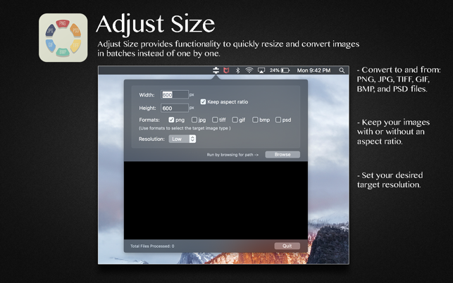 Adjust Size