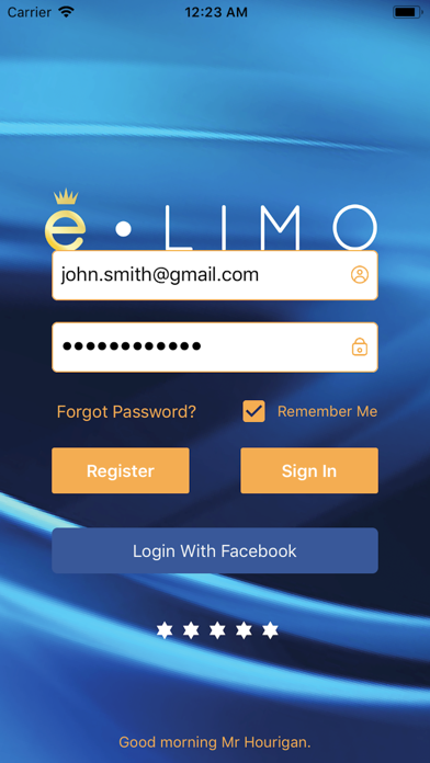 eLimo Global screenshot 2