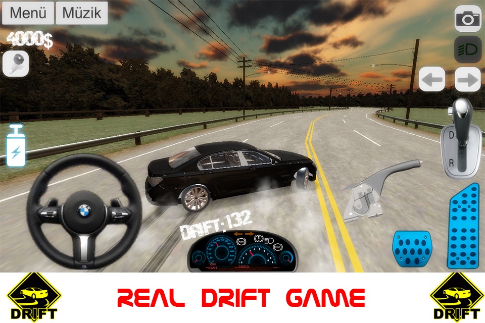 760li Araba Simülatör Oyunu screenshot 3