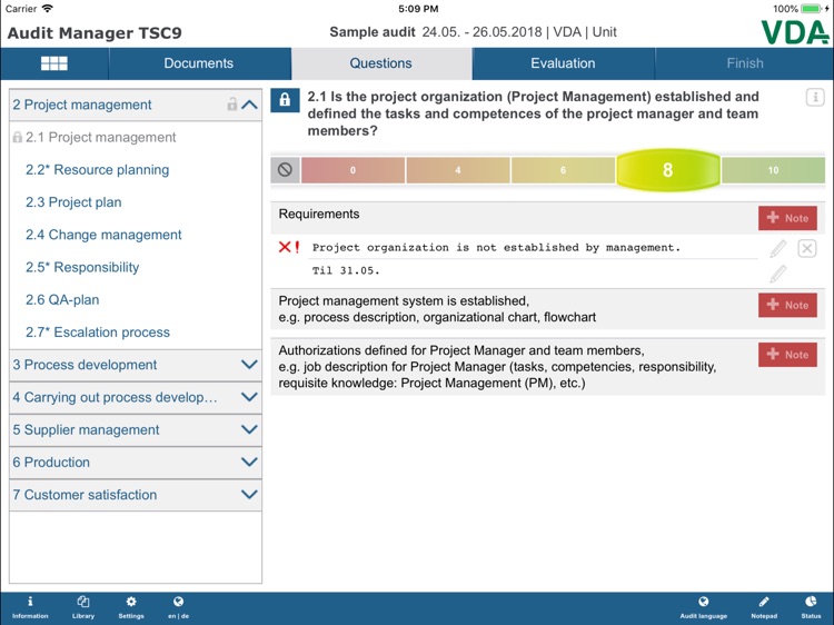 Audit Manager Extended