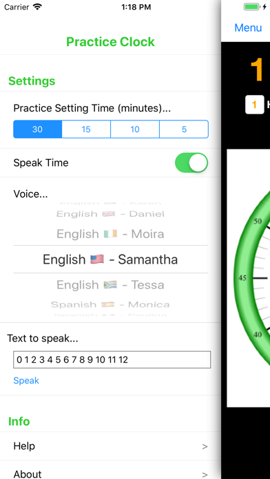 How to cancel & delete Practice Clock - Speak Time! from iphone & ipad 3