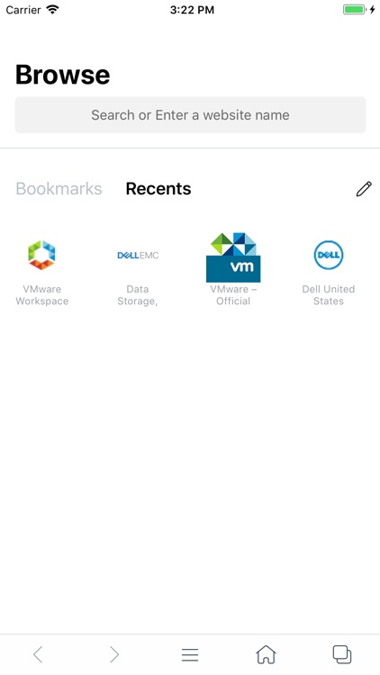 VMware Browser