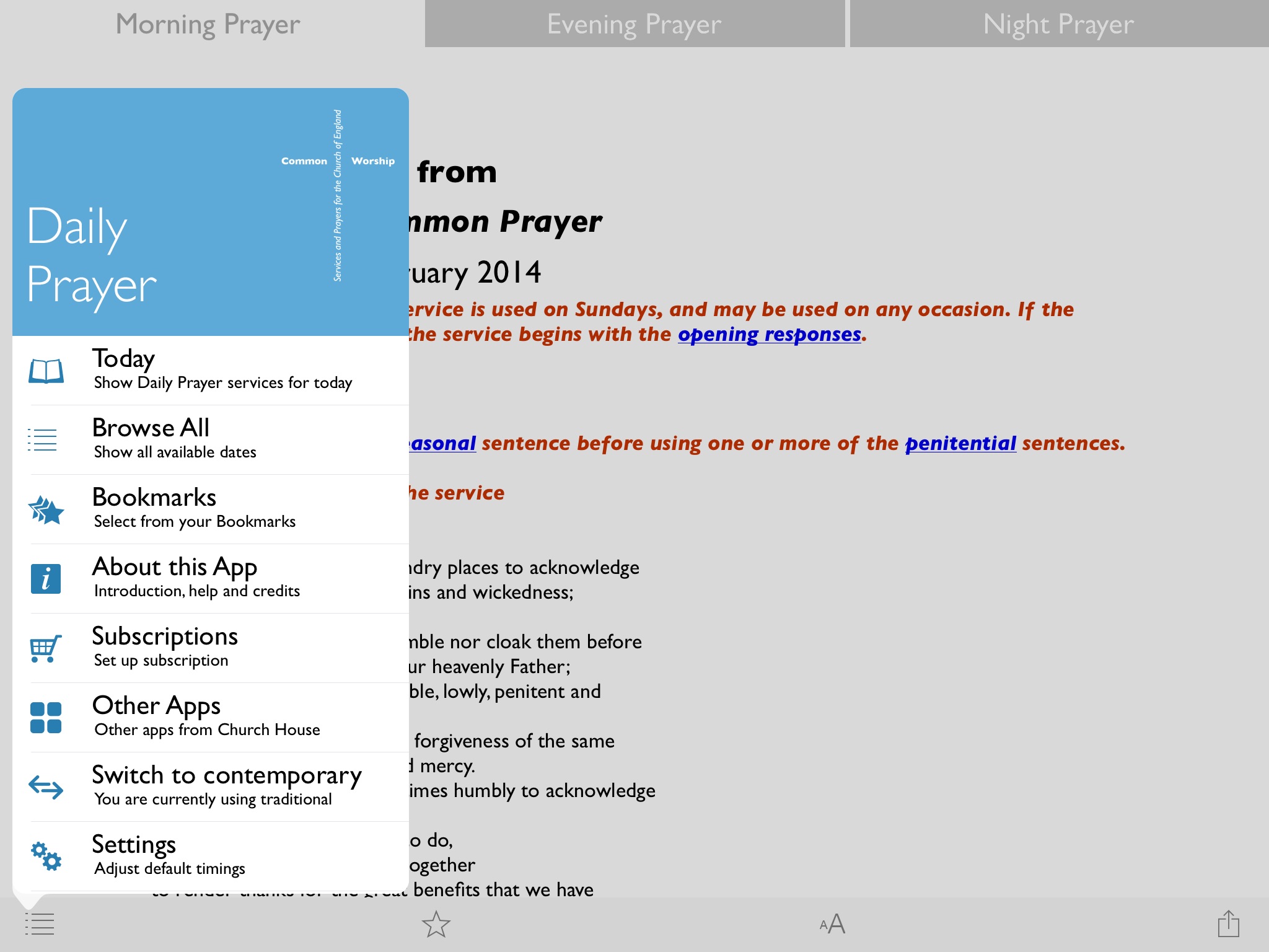 Daily Prayer screenshot 2