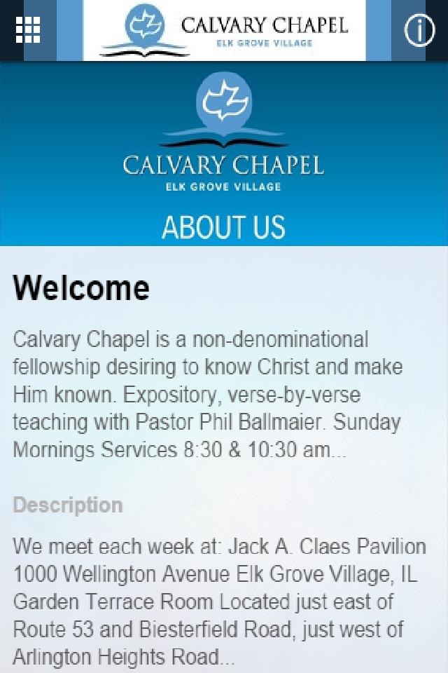 Calvary Chapel Elk Grove screenshot 2