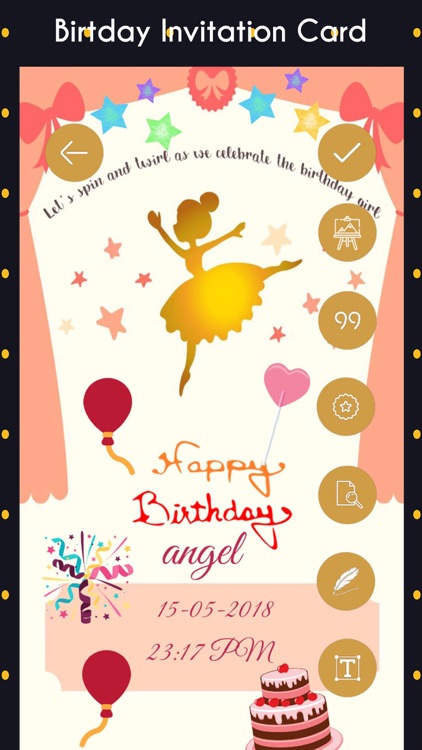 Birthday Invitation Cards HD by Gopi Chauhan