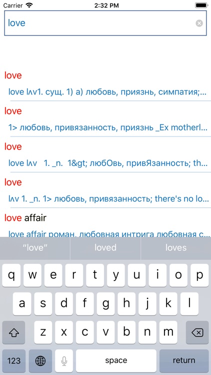 REEDict - Russian Dictionary