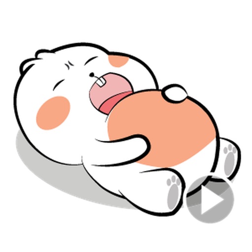 Chubby Hamster Stickers icon
