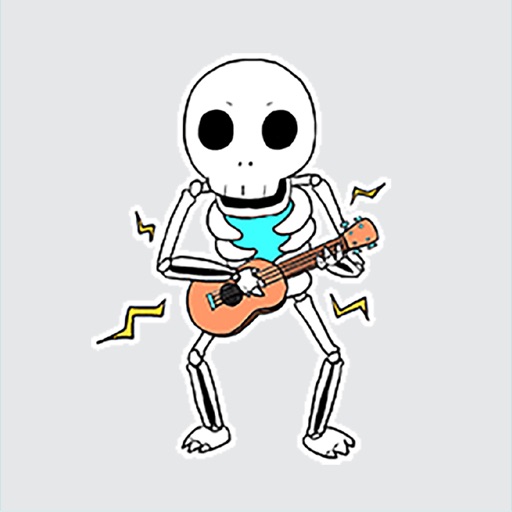 Halloween Skeleton Animated iOS App