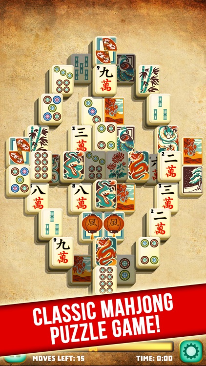 Mahjong Path Solitaire Puzzle