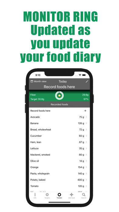 How to cancel & delete Fiber Counter and Tracker for Healthy Food Diets from iphone & ipad 2