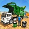 Icon Trash Dump Truck Driver 2020