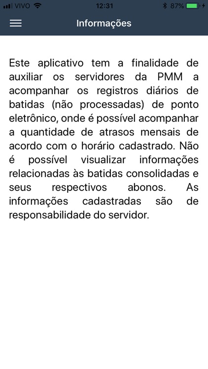 Consulta de Ponto Eletrônico