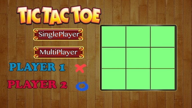 Tic Tac Toe MultiPlayer Board