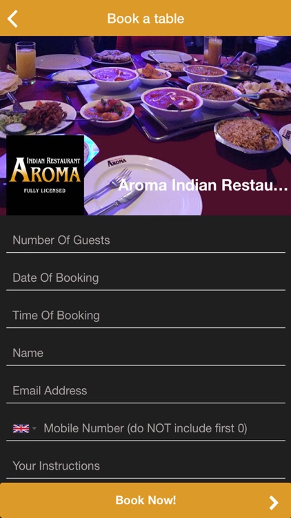 Aroma Indian Restaurant screenshot-4