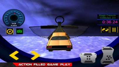 Alien Car:  Tracks Space Stunt screenshot 2