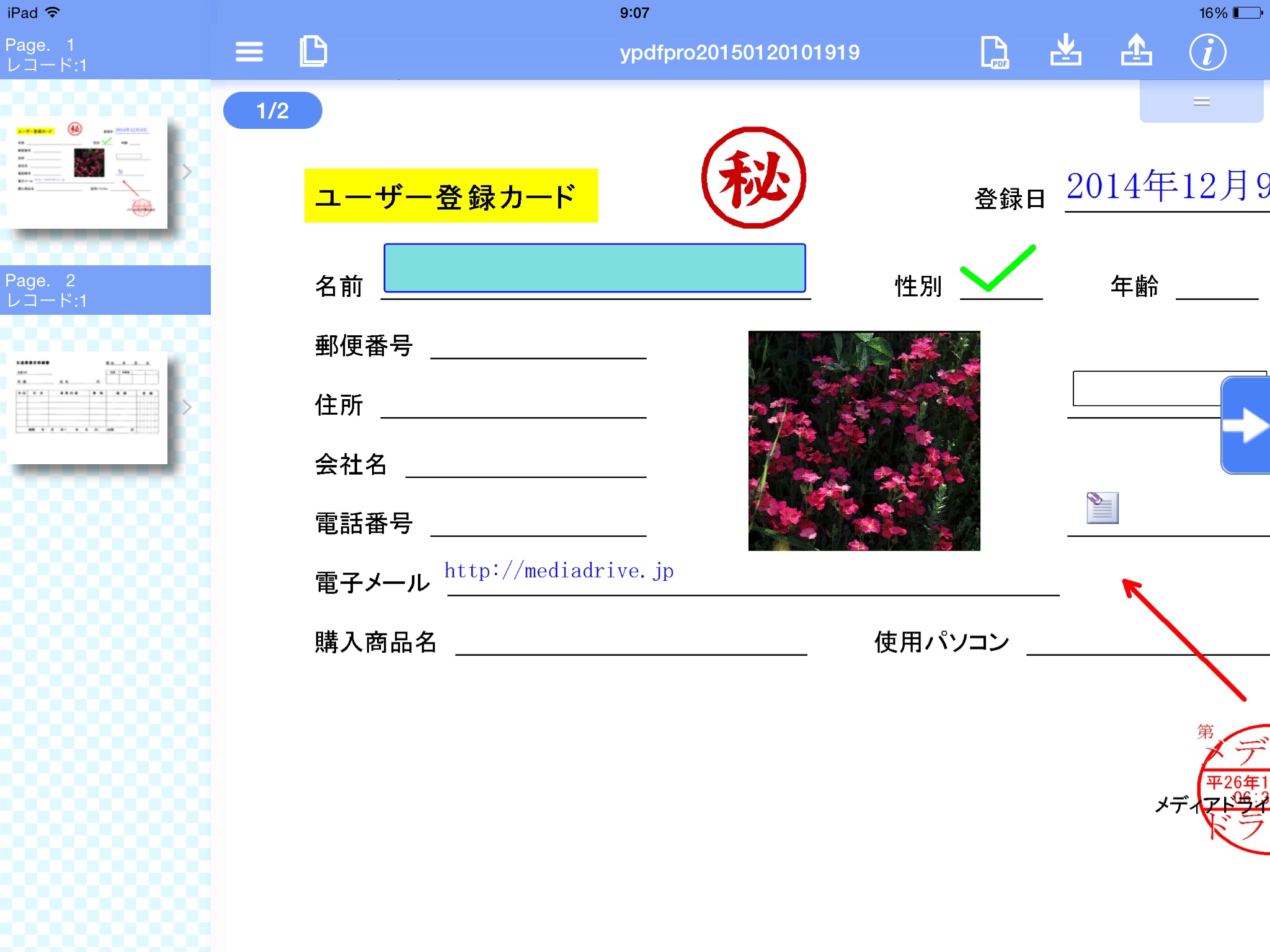Text Field Entry screenshot 4