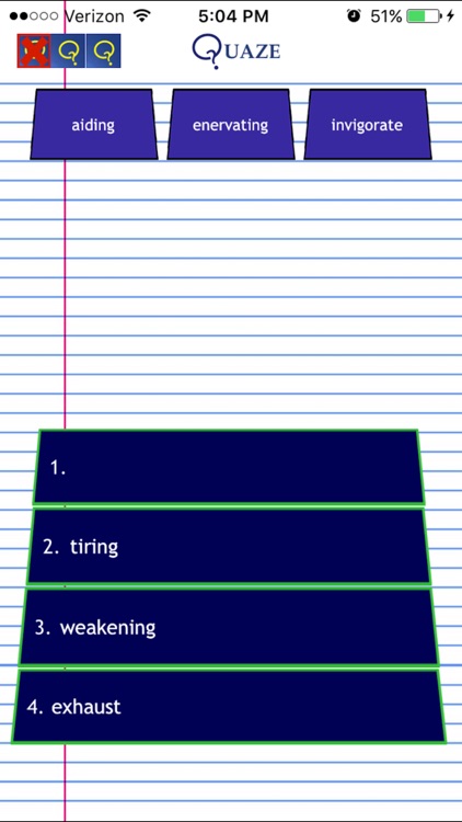 Quaze SAT Vocabulary