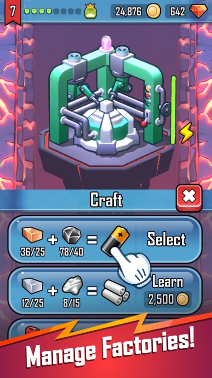 Factories Inc. Idle Crafting screenshot-0