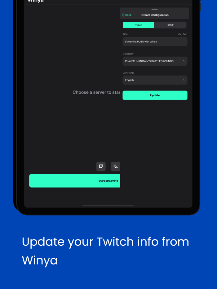 Winya Best live streaming app