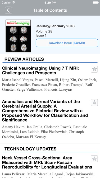 Journal of Neuroimaging screenshot-4