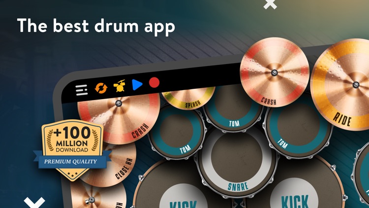 REAL DRUM: Electronic Drum Set screenshot-0