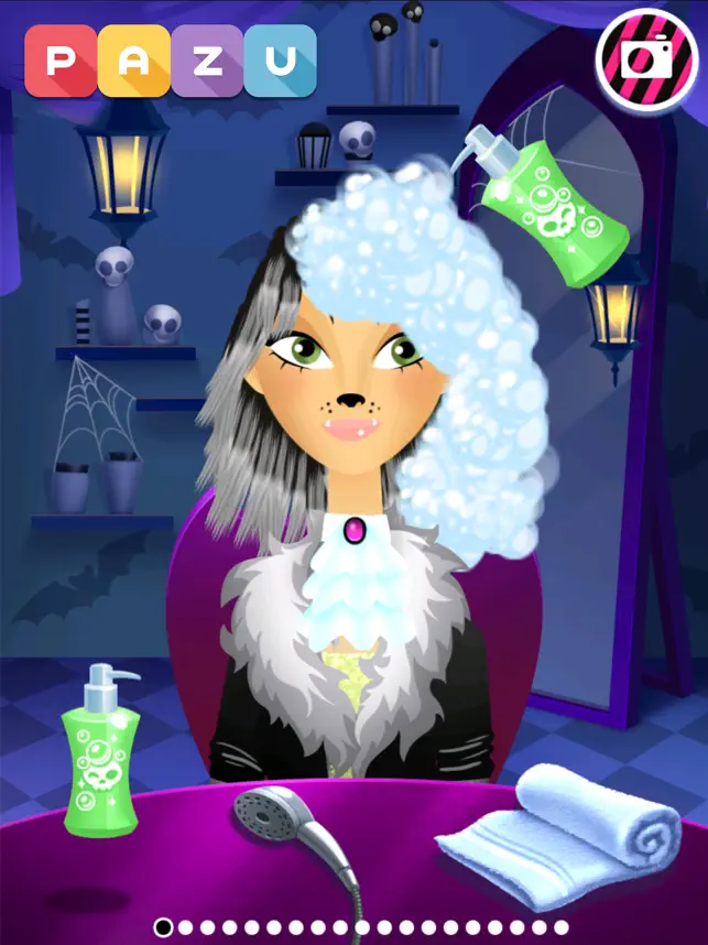Obraz 3 Girls Hair Salon Monsters iphone
