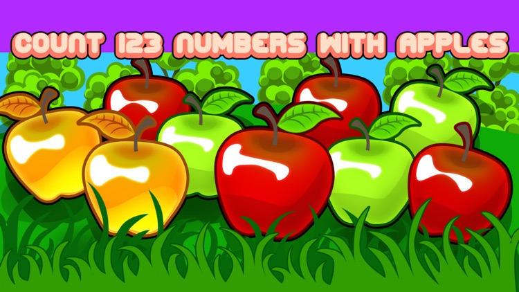 Count 123 numbers with Apples