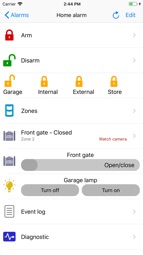 AlarmeNET.com Captura de tela 3