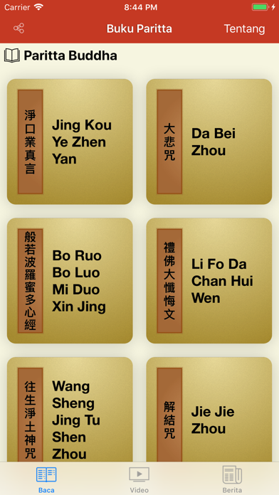 Buku Paritta (Xin Ling Fa Men) screenshot 4