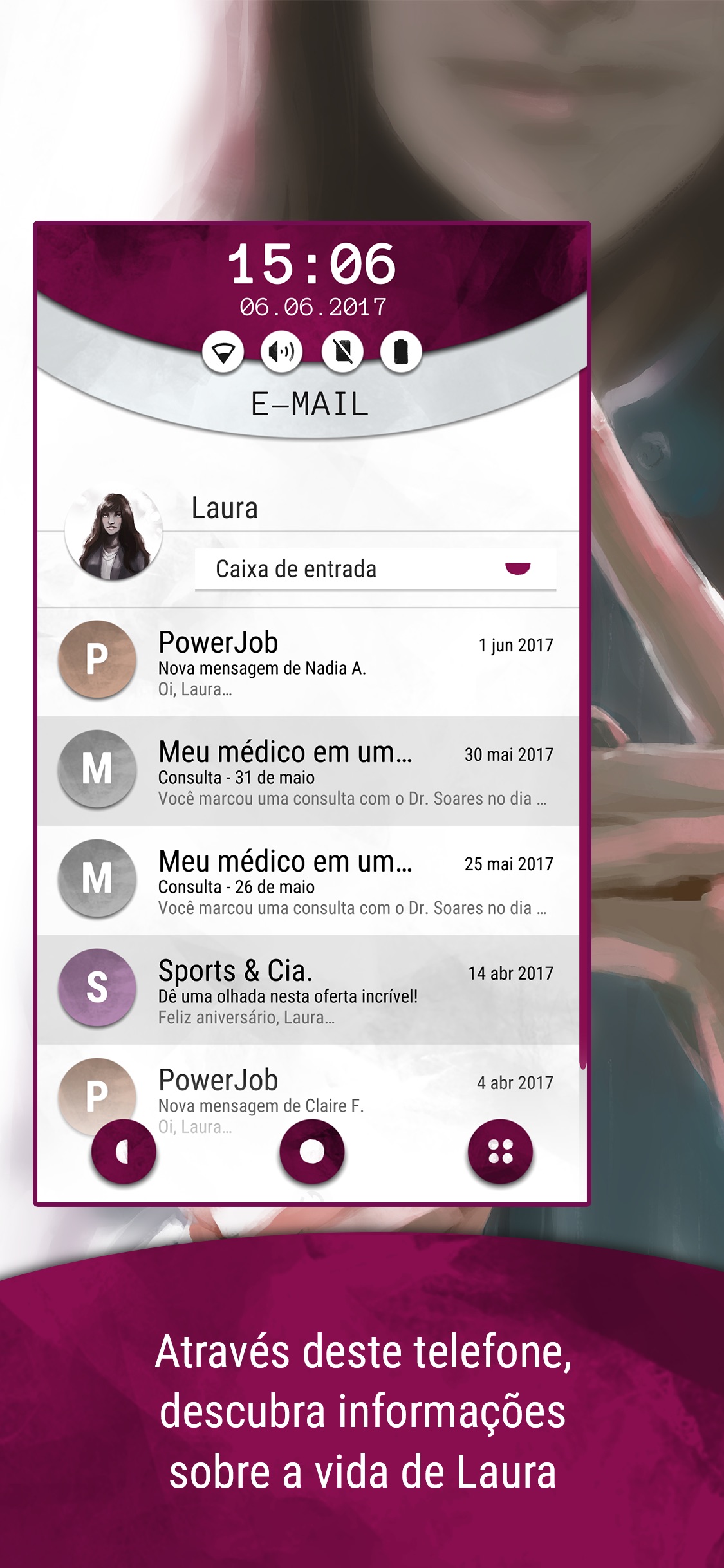 Screenshot do app Another Lost Phone