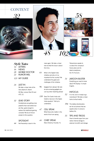 My Mobile (magazine) screenshot 2