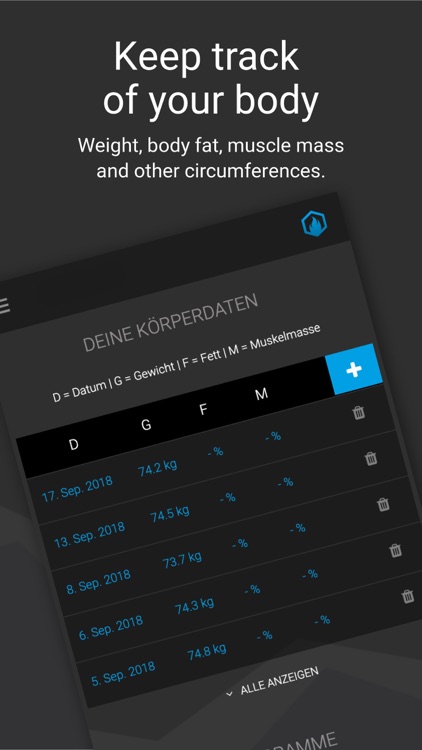 GAINSFIRE Workout Tracker Log screenshot-5