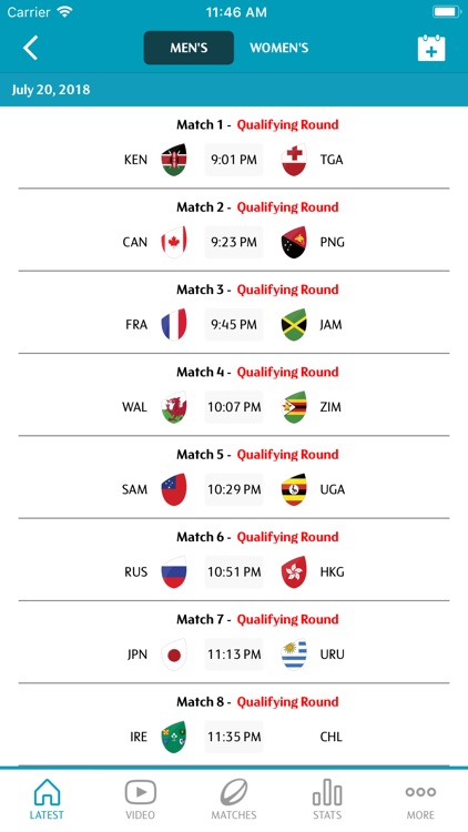 Rugby World Cup Sevens 2018