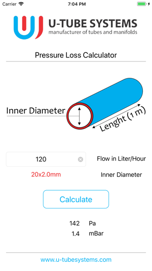 Pressure loss-calc.(圖3)-速報App