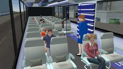 Bus Attendant City Bus Games screenshot 2