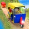 Get ready for the most thrilling offroad driving adventure sim of modern rickshaw tuk tuk game