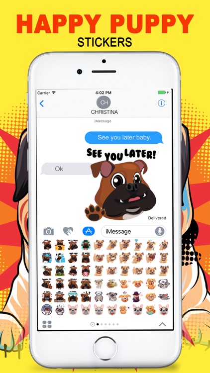 Happy Puppy Emojis screenshot-4