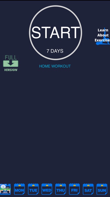 7 Days Home Workout Lite screenshot-0