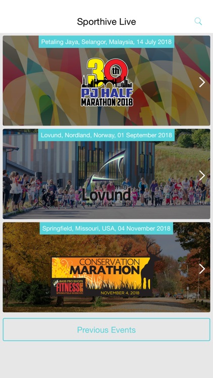 MYLAPS Sporthive Live Events