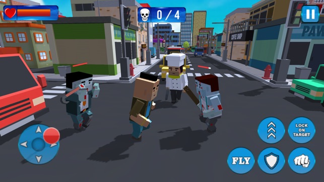 Blocky Gangster Crime War Sim(圖3)-速報App