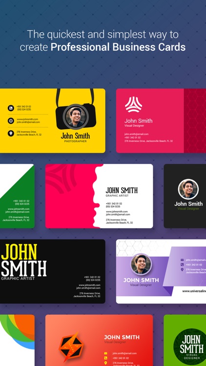 Business Card Maker + Designer