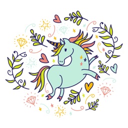 Magical Unicorn Stickers